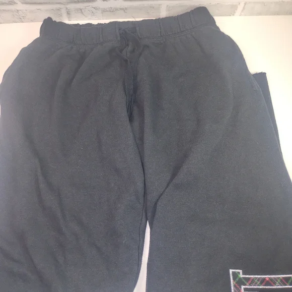 Xs/XP Black Love PINK Sweatpants - Picture 2 of 9